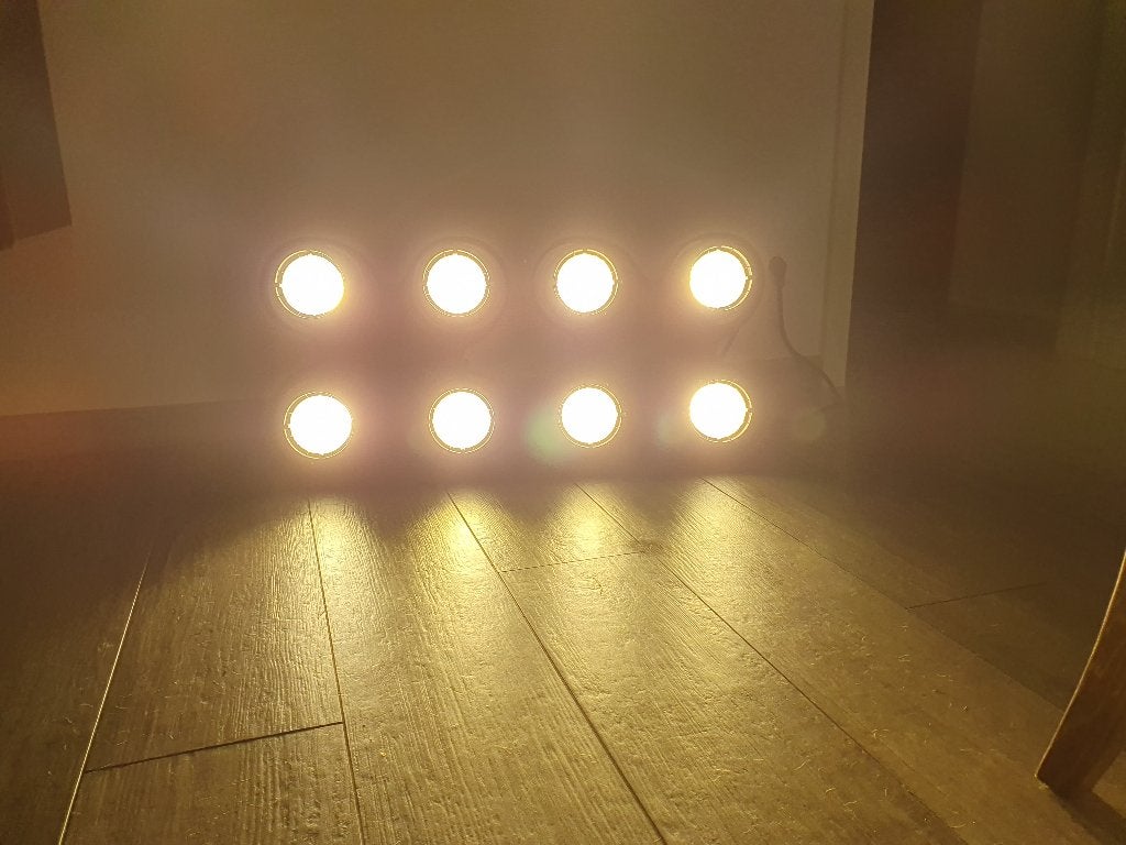 Beamz SB420 IP Pro stage blinder (2 stuks), Muziek en Instrumenten, Ophalen, Gebruikt, Licht, Kleur