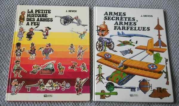 Petite histoire armes à feu + Armes secrètes et farfelues, Enlèvement ou Envoi, Livre ou Revue