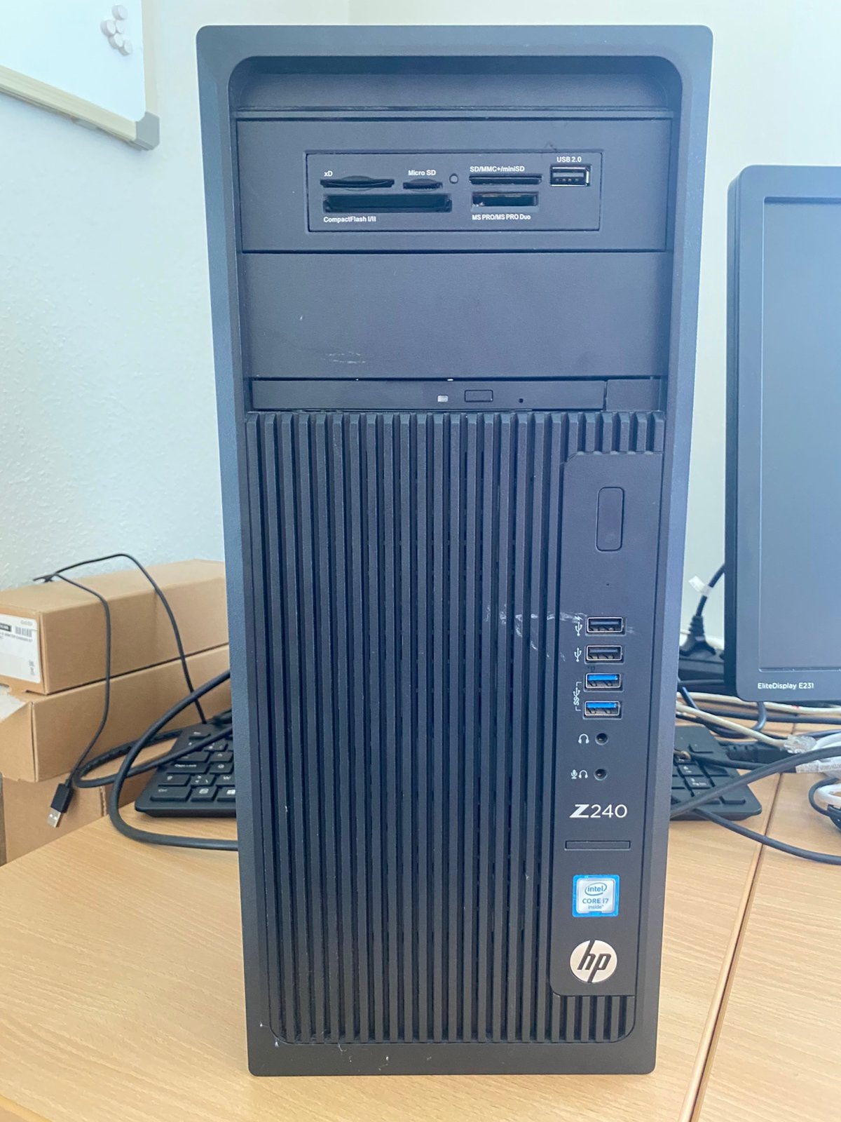 Hp Z240 Workstation, Ophalen, Zo goed als nieuw, Gaming, SSD