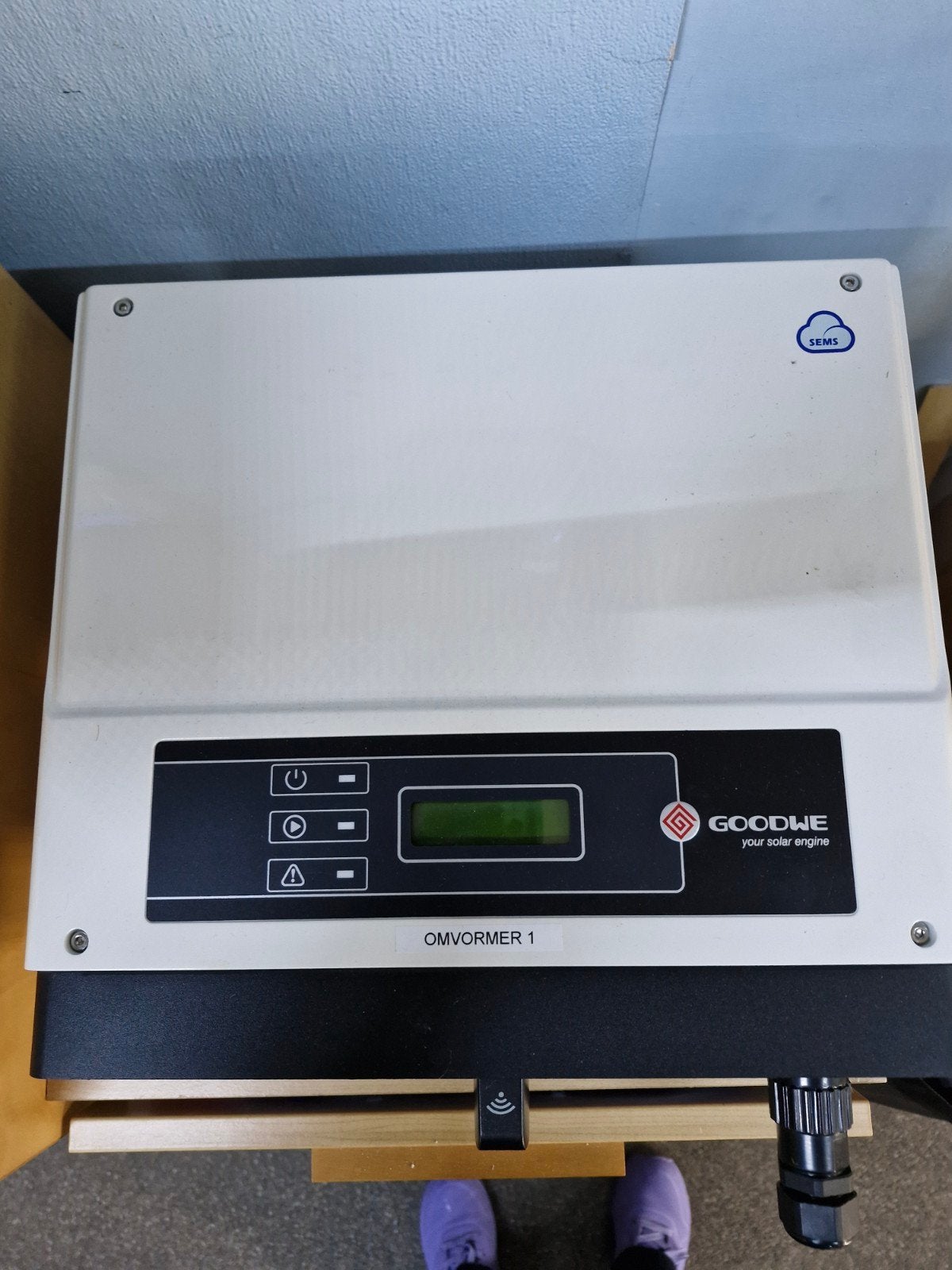 omvormer Goodwe 3250W, Ophalen, Gebruikt