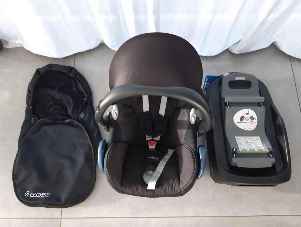 Maxi-COSI + isofix + chancelière, Enlèvement, Utilisé