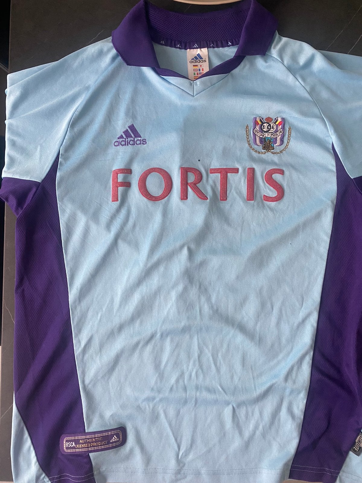 Voetbalshirt RSC Anderlecht, Verzamelen, Verzenden, Gebruikt