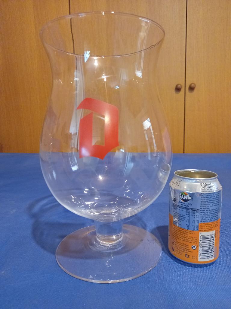Duvel glas van 3 liter, Ophalen of Verzenden, Zo goed als nieuw, Glas of Glazen, Duvel