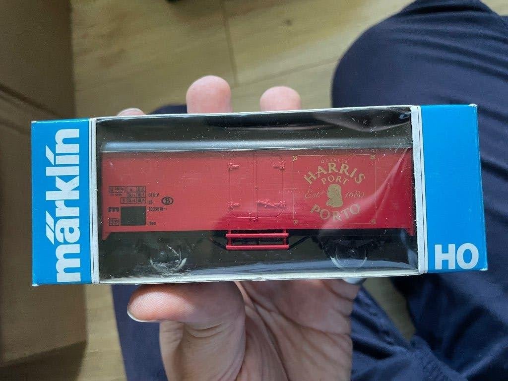 Marklin Wagon koelwagen 4415 harris porto, Hobby & Loisirs créatifs, Enlèvement ou Envoi, Utilisé, Wagon, Märklin