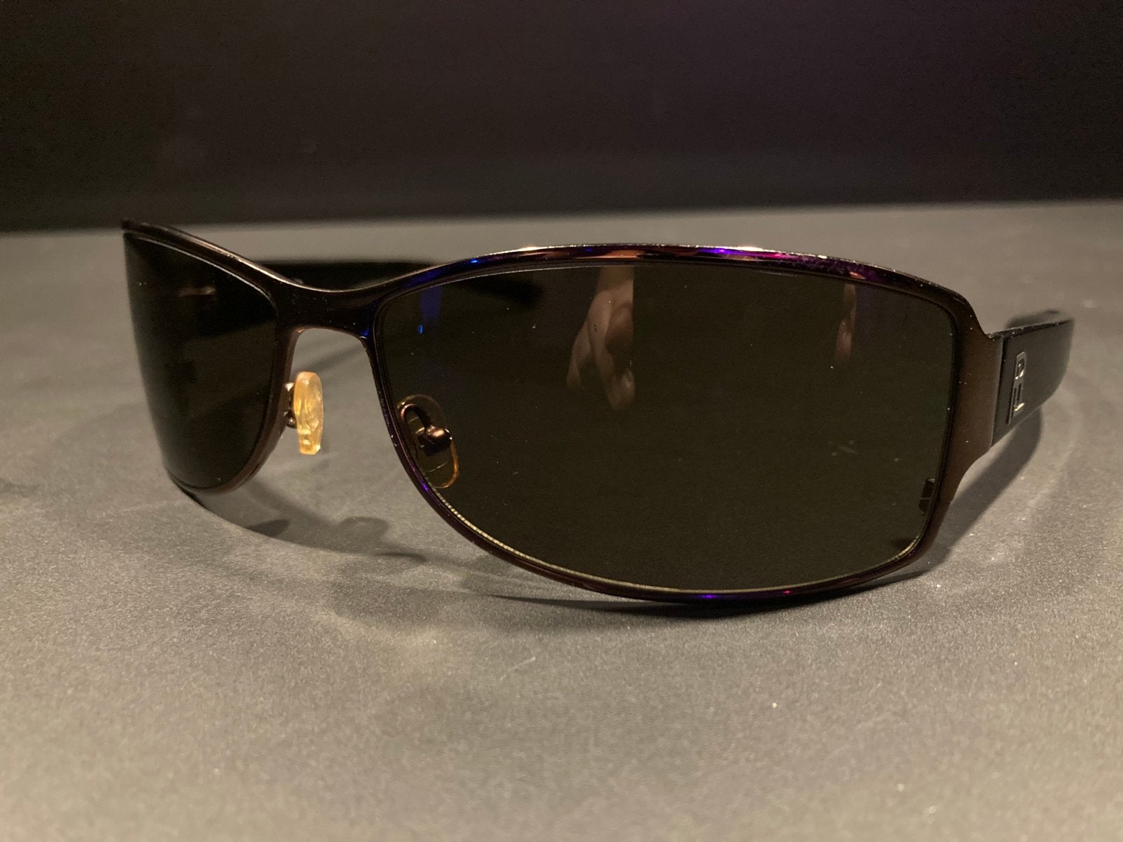 Lunettes de soleil vintage de la marque Ralph Lauren, Enlèvement ou Envoi, Brun, Lunettes