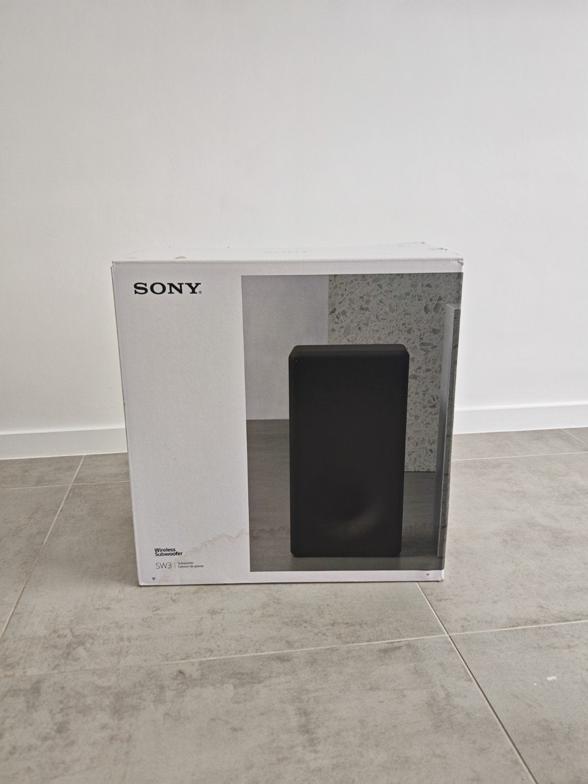 Caisson de Basses Sony SA-SW3 – 200W Sans Fil, Enlèvement