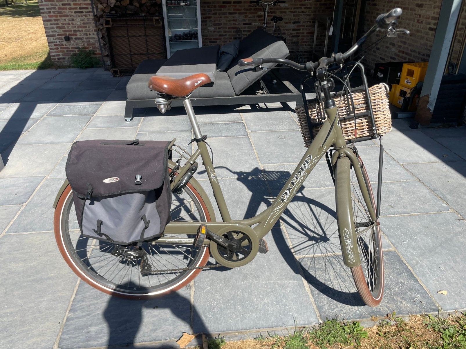 Damesfiets Oxford te koop, Ophalen, Gebruikt, Velgrem, Versnellingen