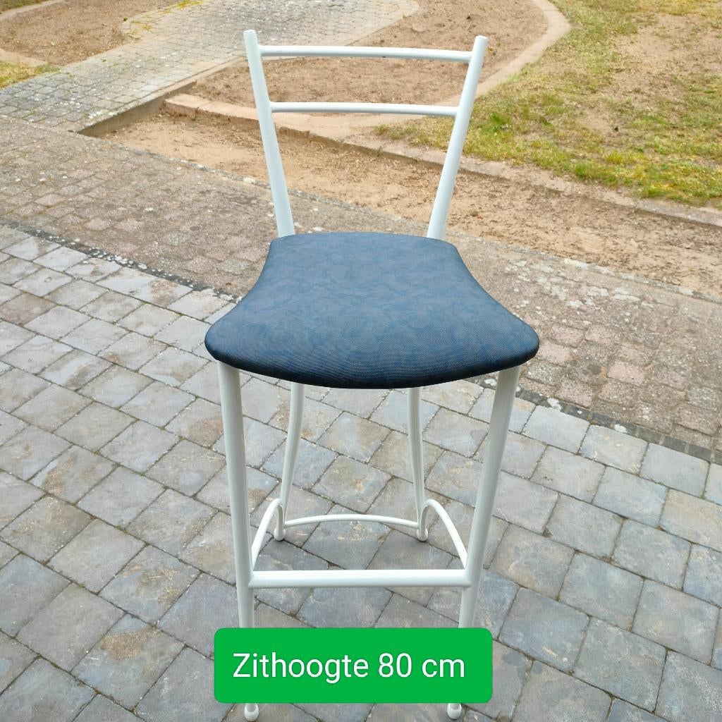 Barkrukken, Ophalen, Gebruikt, 60 tot 90 cm, Metaal