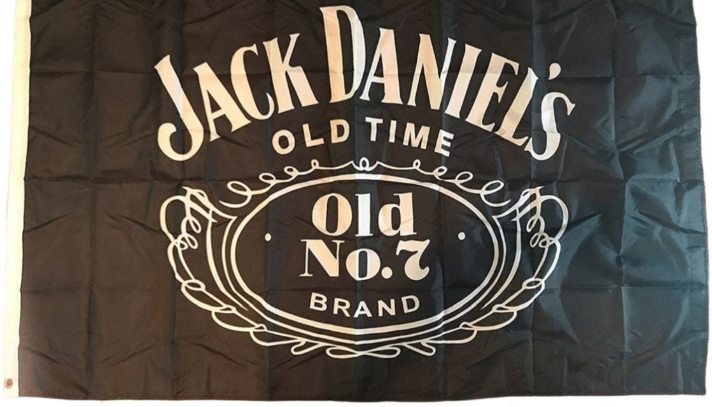 Bannière drapeau Jack Daniel's whisky - Dimensions: 60x90cm, Divers, Drapeaux & Banderoles, Enlèvement ou Envoi, Neuf