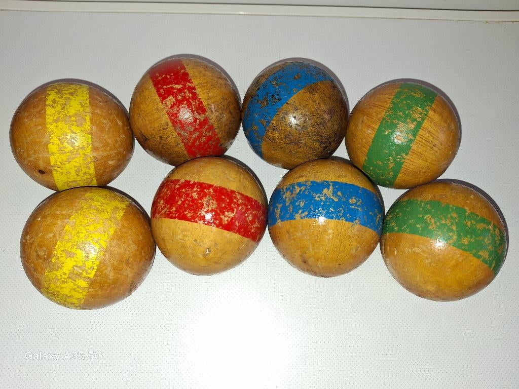 Oud buitenspel/vintage tuinspel PETANQUE, Ophalen of Verzenden