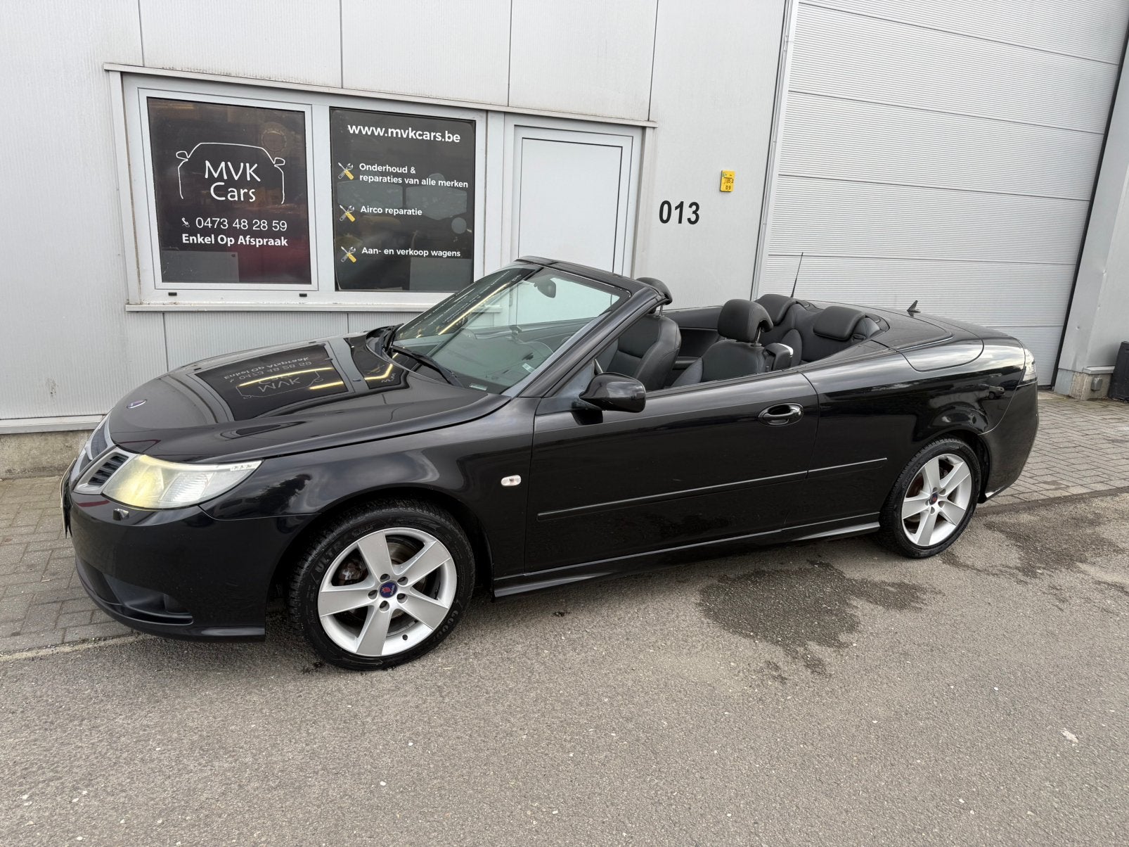 Saab Cabrio 1.9 TiD, Auto's, 110 kW, 4 cilinders, Cabriolet, Blauw