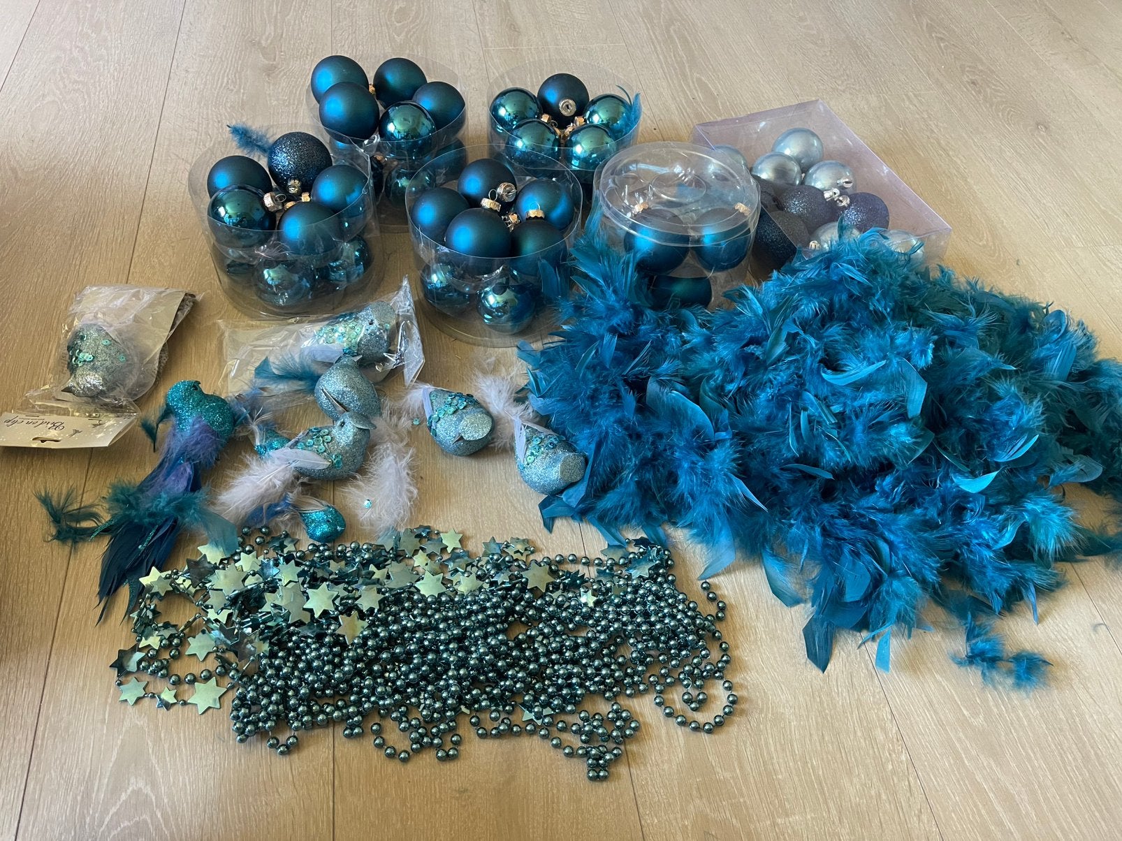 Kerstboom blauw, Diversen, Ophalen, Zo goed als nieuw
