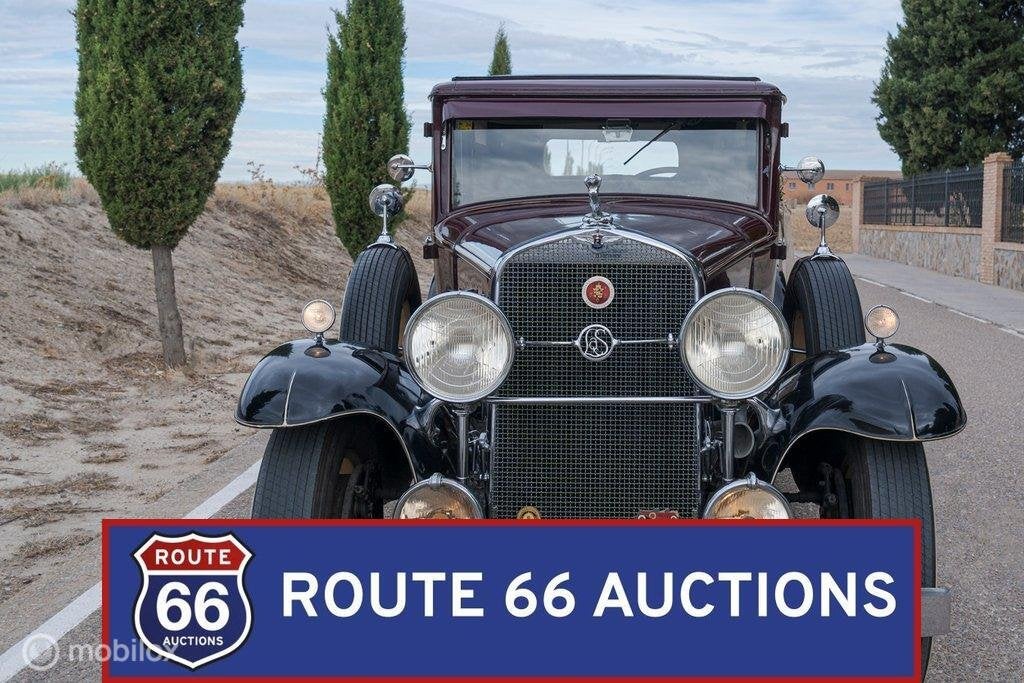 Cadillac LaSalle 345-B | 1931 | Route 66 Auctions, Autos, Cadillac, Achat, Entreprise, Boîte manuelle
