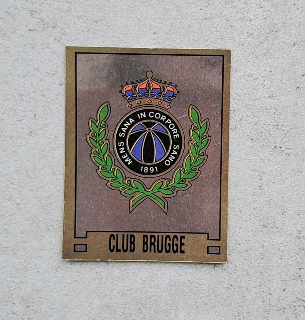 Panini sticker Club Brugge, Ophalen of Verzenden, Zo goed als nieuw, Sticker