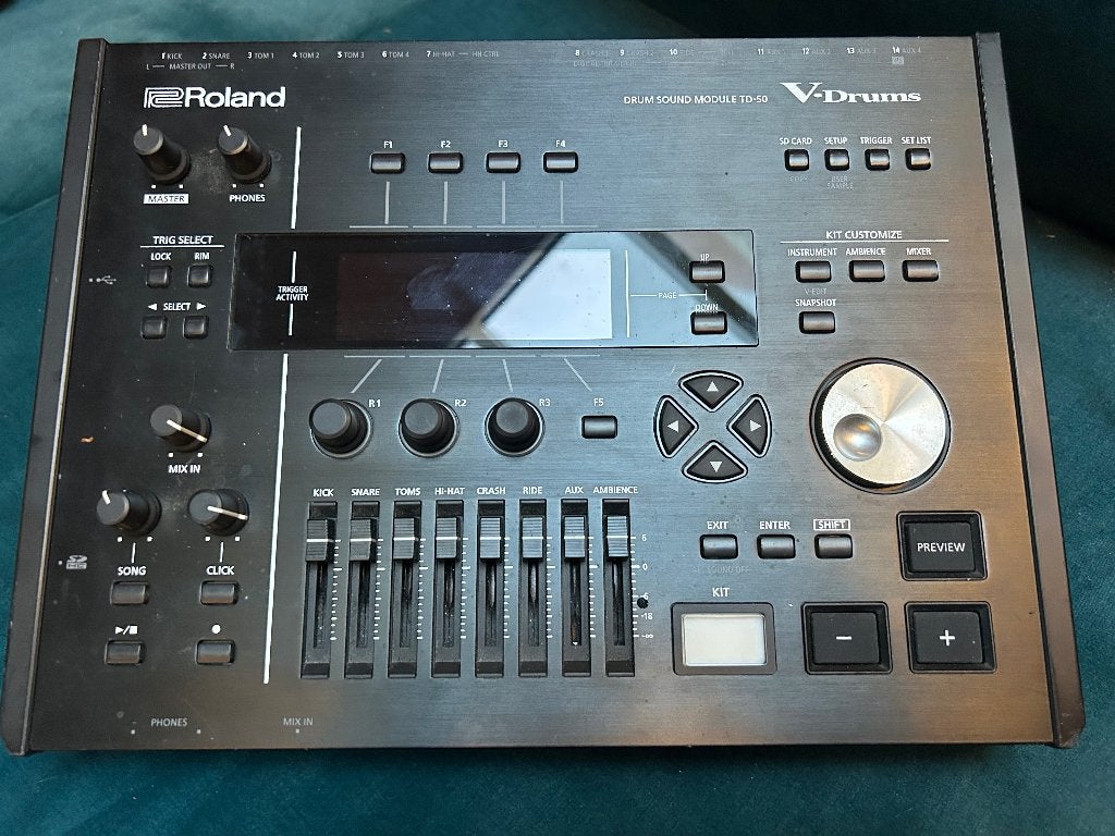 Roland TD-50x Module, Musique & Instruments, Enlèvement, Utilisé, Roland, Électronique