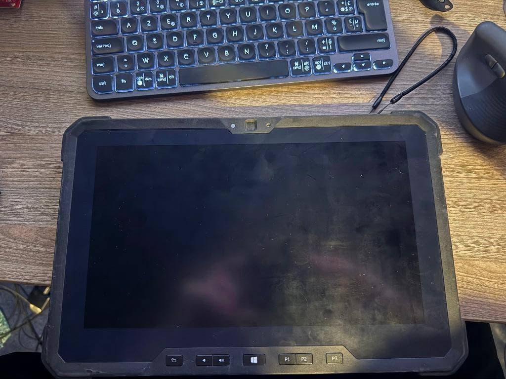 dell rugged extreme tablet 7212, Informatique & Logiciels, Windows Tablettes, Enlèvement ou Envoi, 12 pouces, Comme neuf, GPS