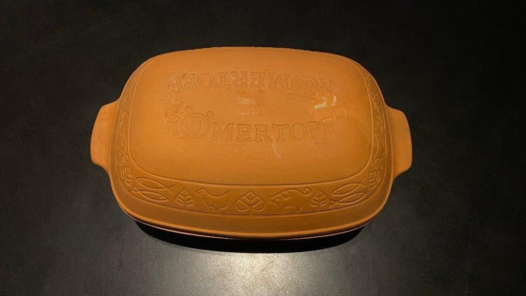Romertopf ovenschaal NIEUW!, Huis en Inrichting, Ophalen, Met deksel, Overige typen, Nieuw