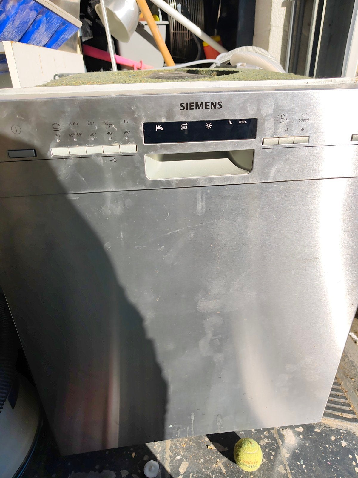 Siemens inbouw vaatwasser met inox front, Enlèvement ou Envoi, Encastré