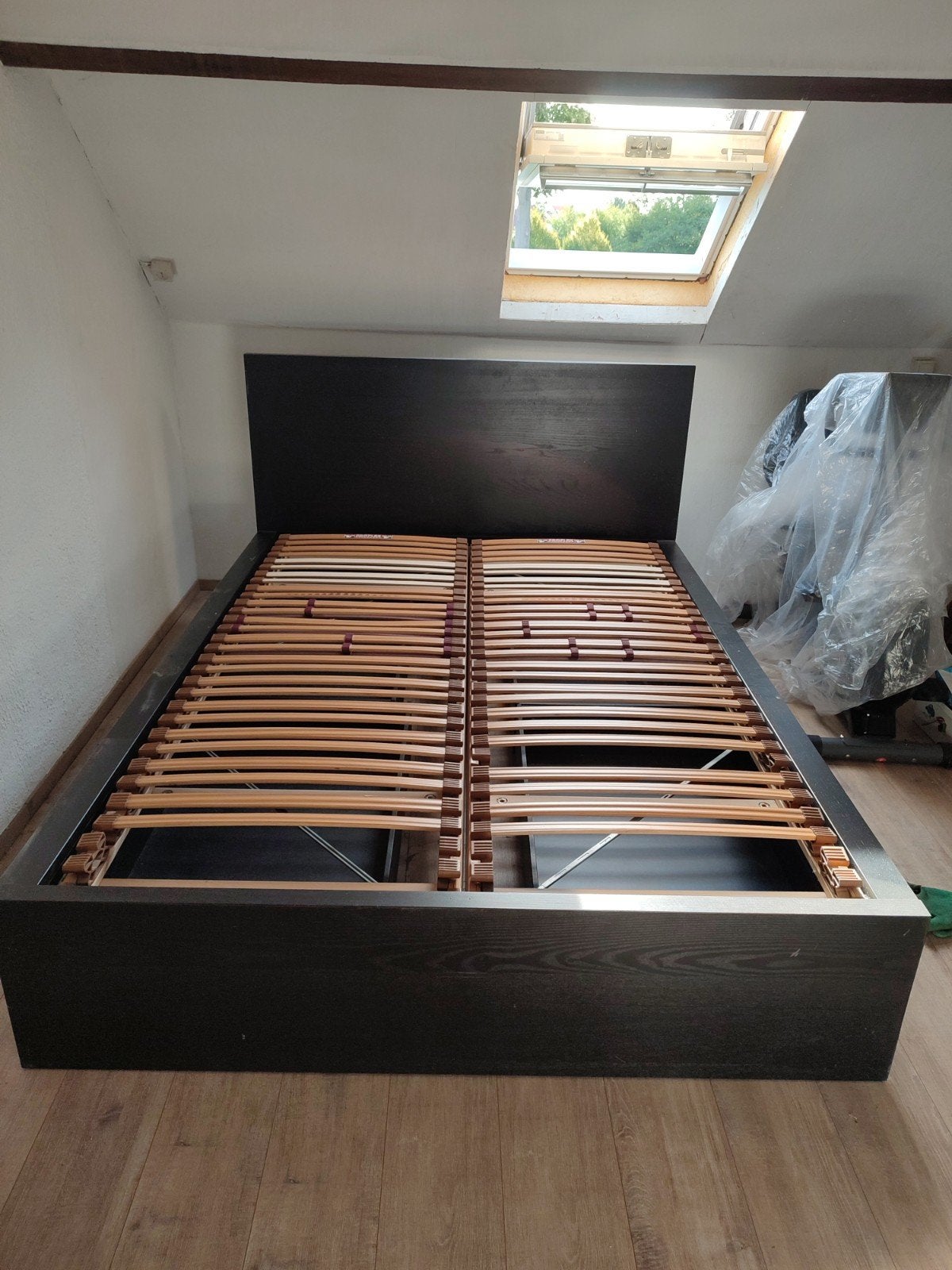 Lit Ikea - Malm 160x200 - à donner, Ophalen