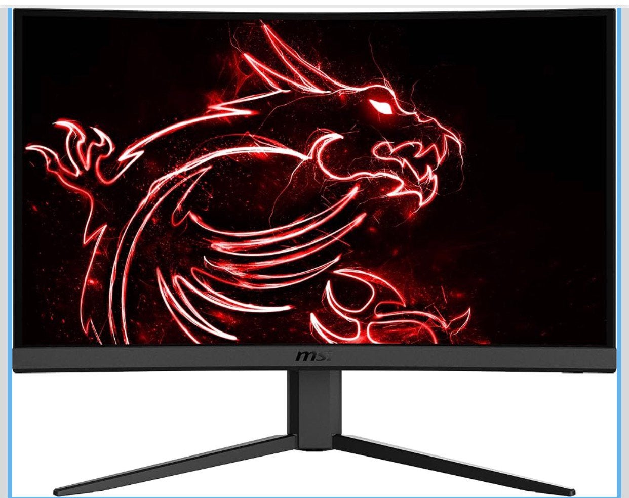 MSI Optix G27C4 Gaming Monitor VA Panel,1920x1080,144H, Gaming, Draaibaar, HD, Verzenden