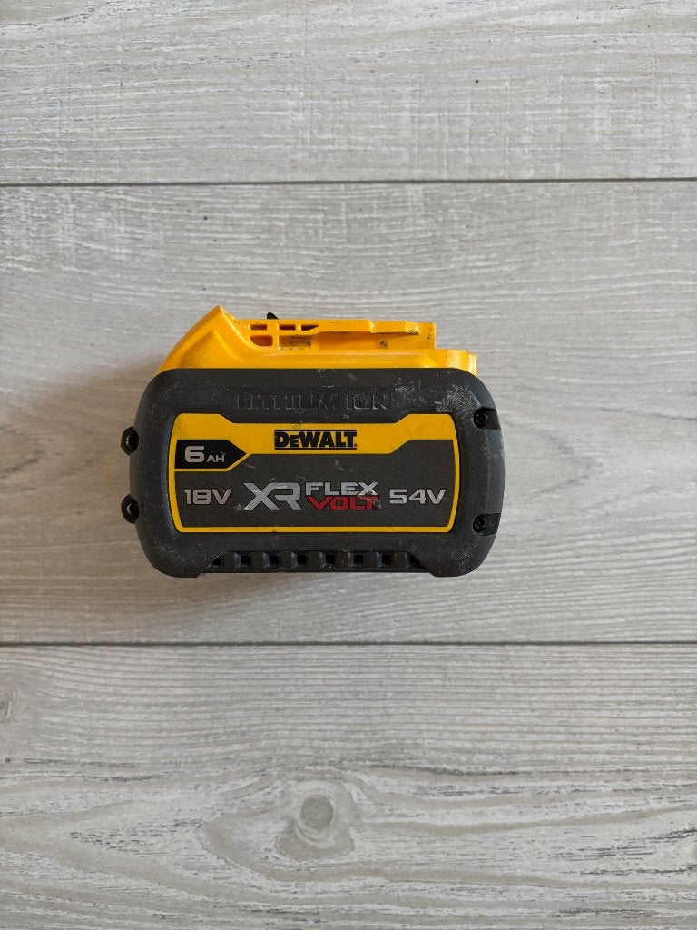 DeWalt FlexVolt 18V/54V 6Ah Accu (DCB546) – In goede staat, Ophalen of Verzenden, Zo goed als nieuw, Overige typen, DeWalt