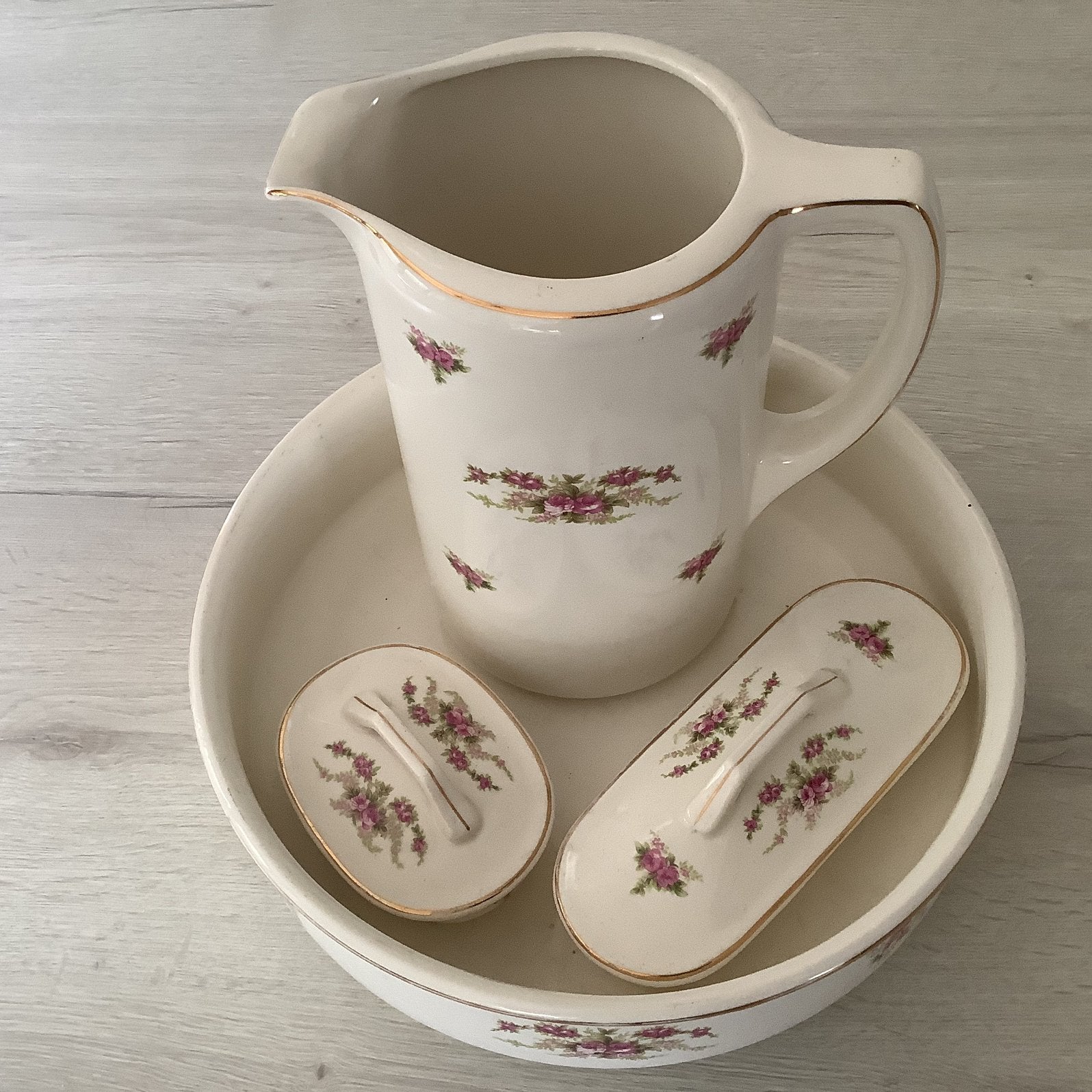 Vintage lampetset., Antiek en Kunst, Ophalen