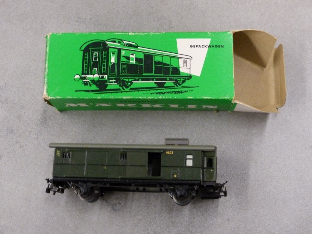 Märklin treinen, sporen en accessoires - lot, Hobby en Vrije tijd, Ophalen of Verzenden, Gebruikt, Märklin