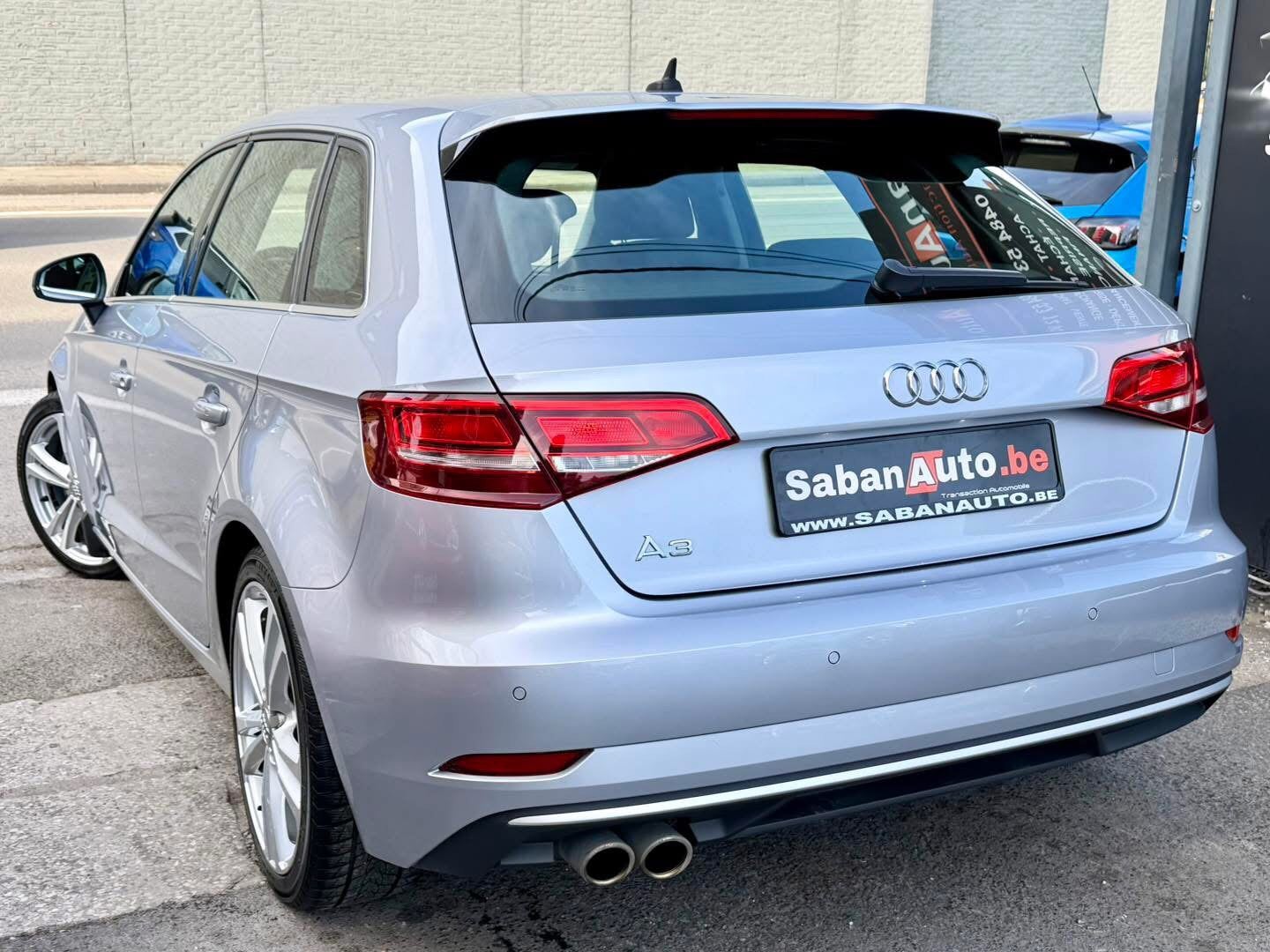 Audi A3 1.5 Tfsi Sport EURO 6 D-Temp 2020, Euro 6, Bedrijf, 5 deurs, Zilver of Grijs