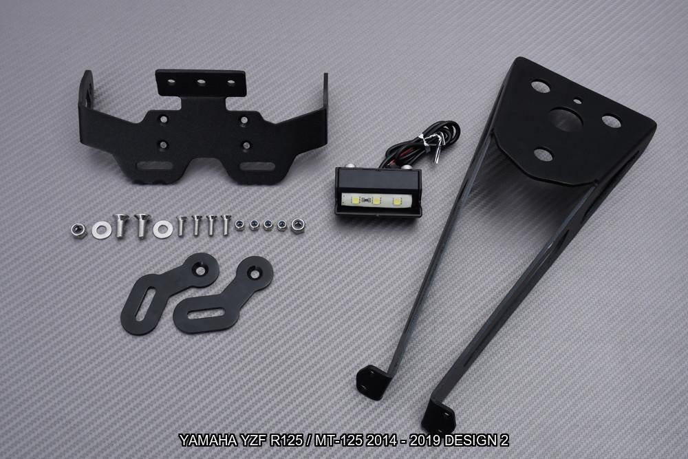 Support de plaque Court YAMAHA YZF R125 / MT-125 2014 - 2019, Motos, Enlèvement ou Envoi, Neuf