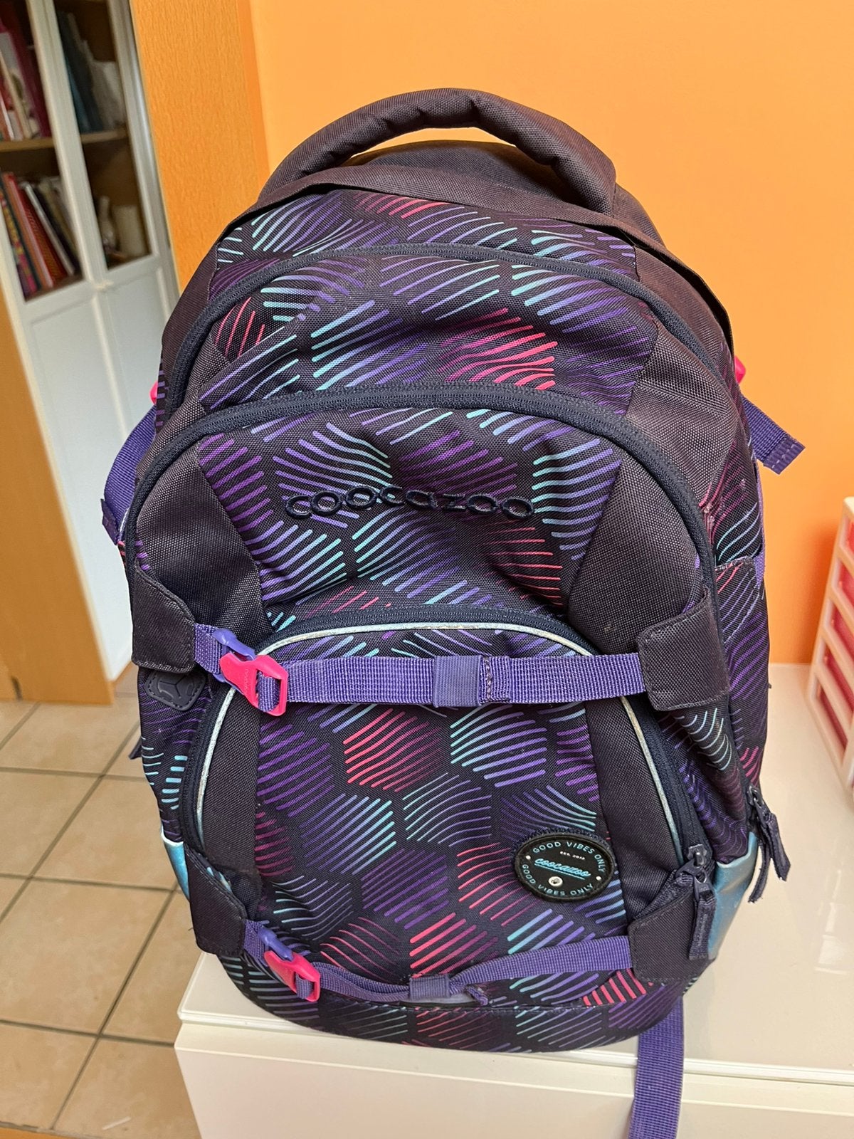 Sac d école coocazoo, Ophalen, Gebruikt, Overige kleuren, Rugtas