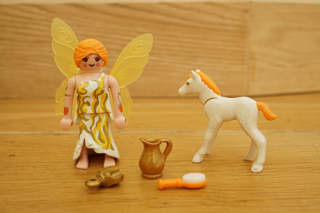 playmobil eenhoorn elf, Ophalen of Verzenden, Gebruikt, Losse onderdelen, Figuren