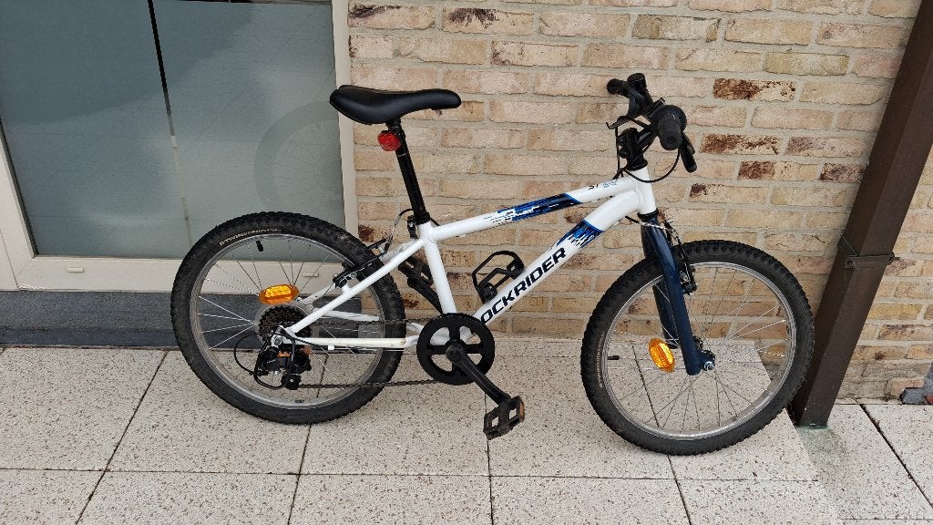 VTT 20 pouces rockrider decathlon ST 120, Vitesses, Frein à tambour, Comme neuf, Rockrider