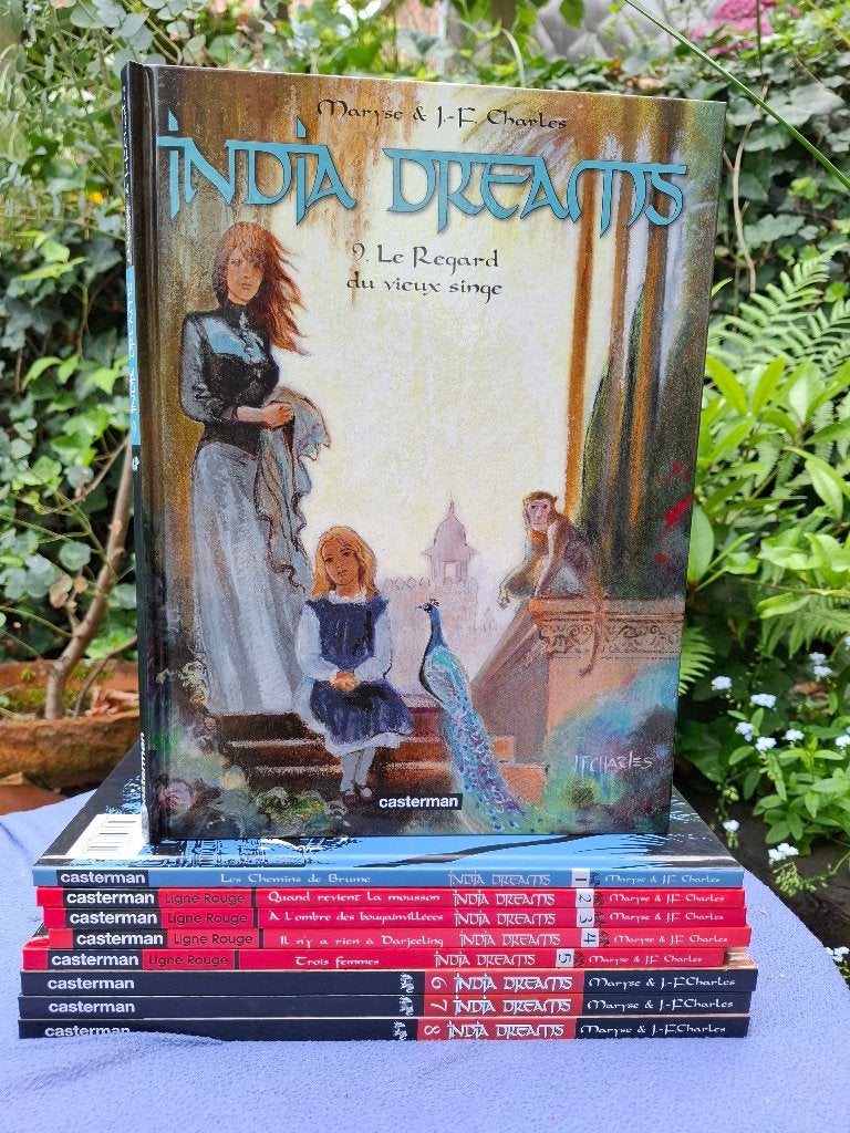 INDIA DREAMS TOMES 1 à 9 TTBE CHARLES TOUS EO!, Enlèvement ou Envoi, Comme neuf