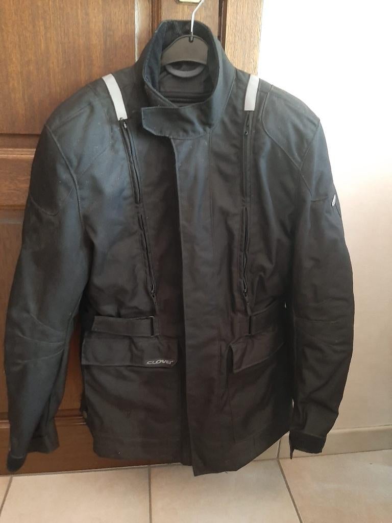 veste moto, Motos, Enlèvement ou Envoi, Clover, Hommes, Manteau | tissu