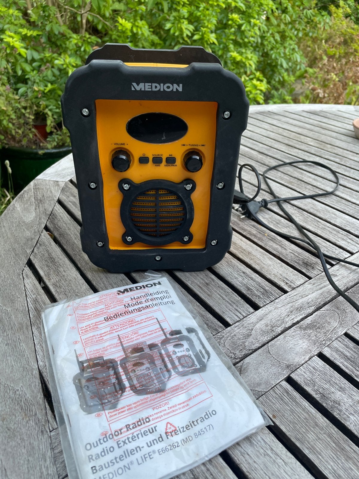Medion bouwradio, Ophalen, Zo goed als nieuw, Radio