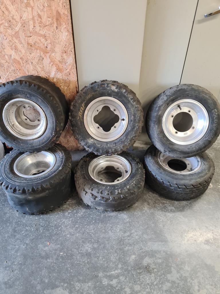 Roues quad yamaha, Enlèvement