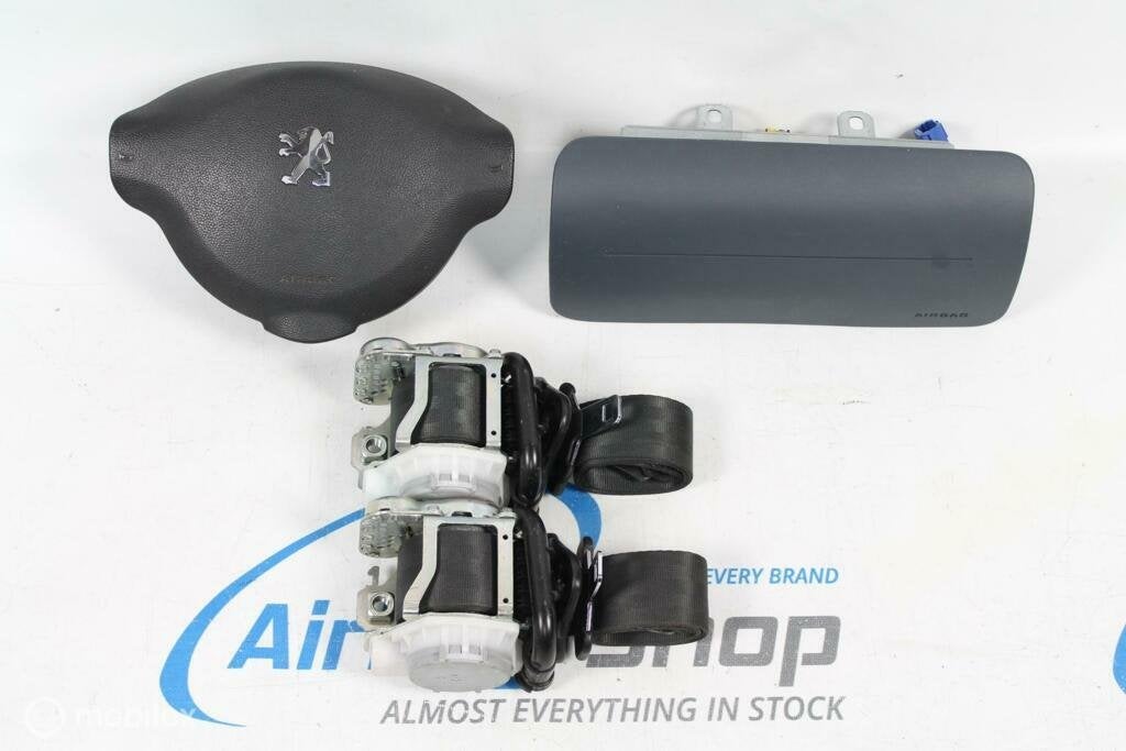 Airbag set - Paneel donkergrijs Peugeot Partner (2008-heden)