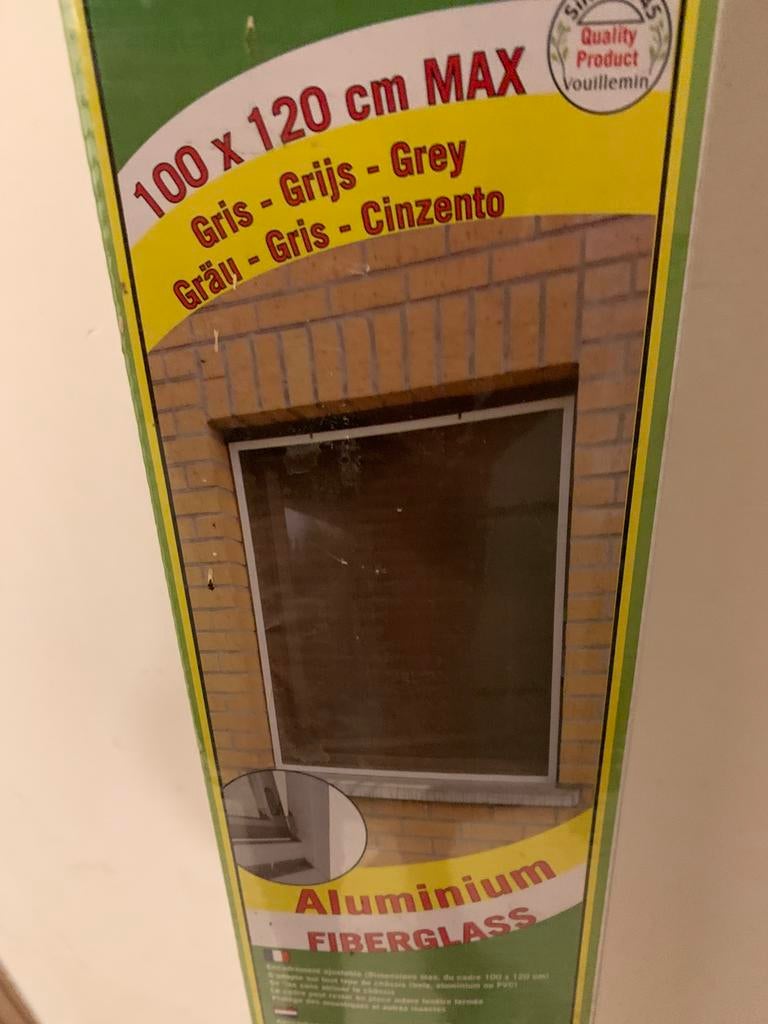 Muggenraam nieuw, Ophalen, Nieuw, Metaal, Grijs