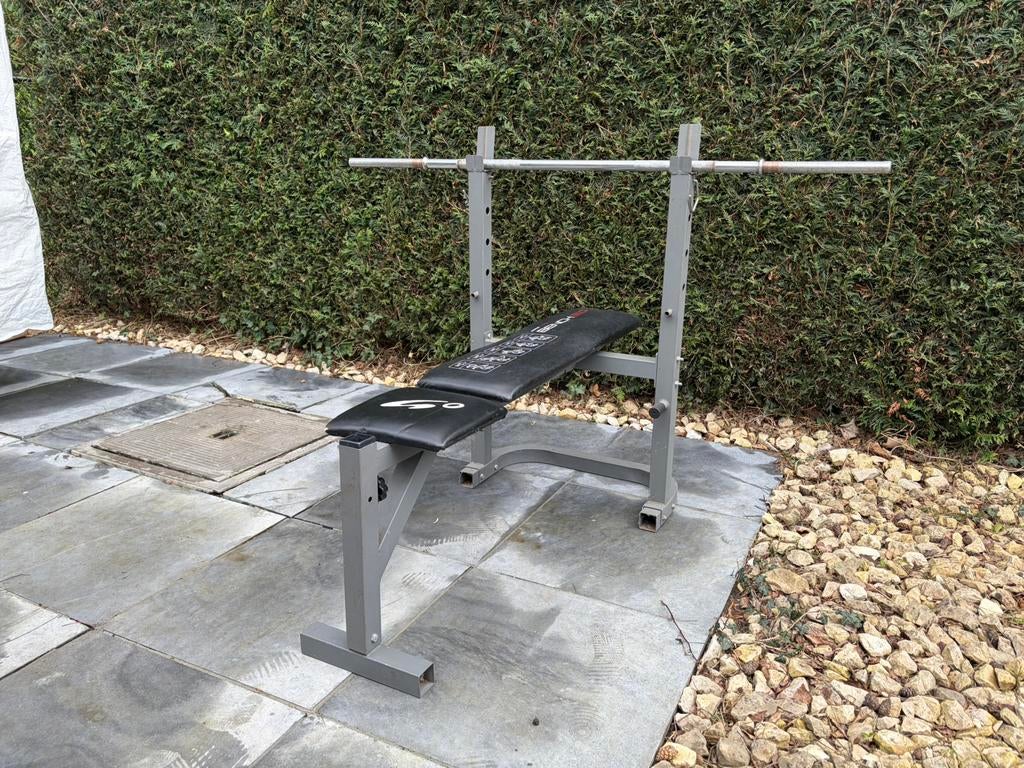 Benchpress, Sport en Fitness, Fitnessmaterialen, Ophalen, Gebruikt