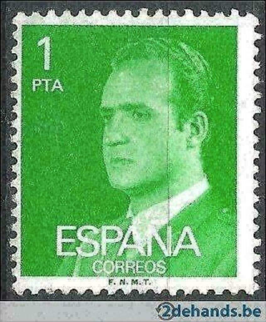 Espagne 1977 - Yvert 2034 - Roi Juan Carlos I (ST), Envoi, Affranchi