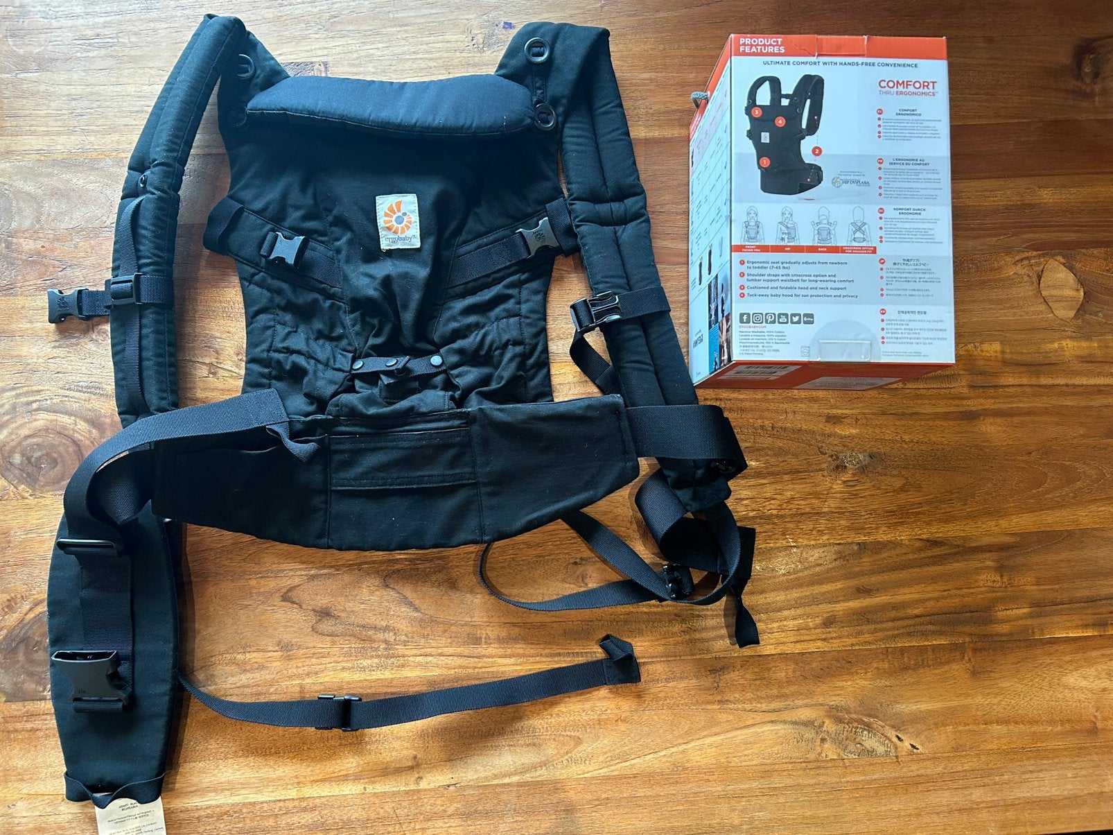Ergobaby Adapt draagzak – zeer mooie staat, Ophalen, Zo goed als nieuw, Draagzak