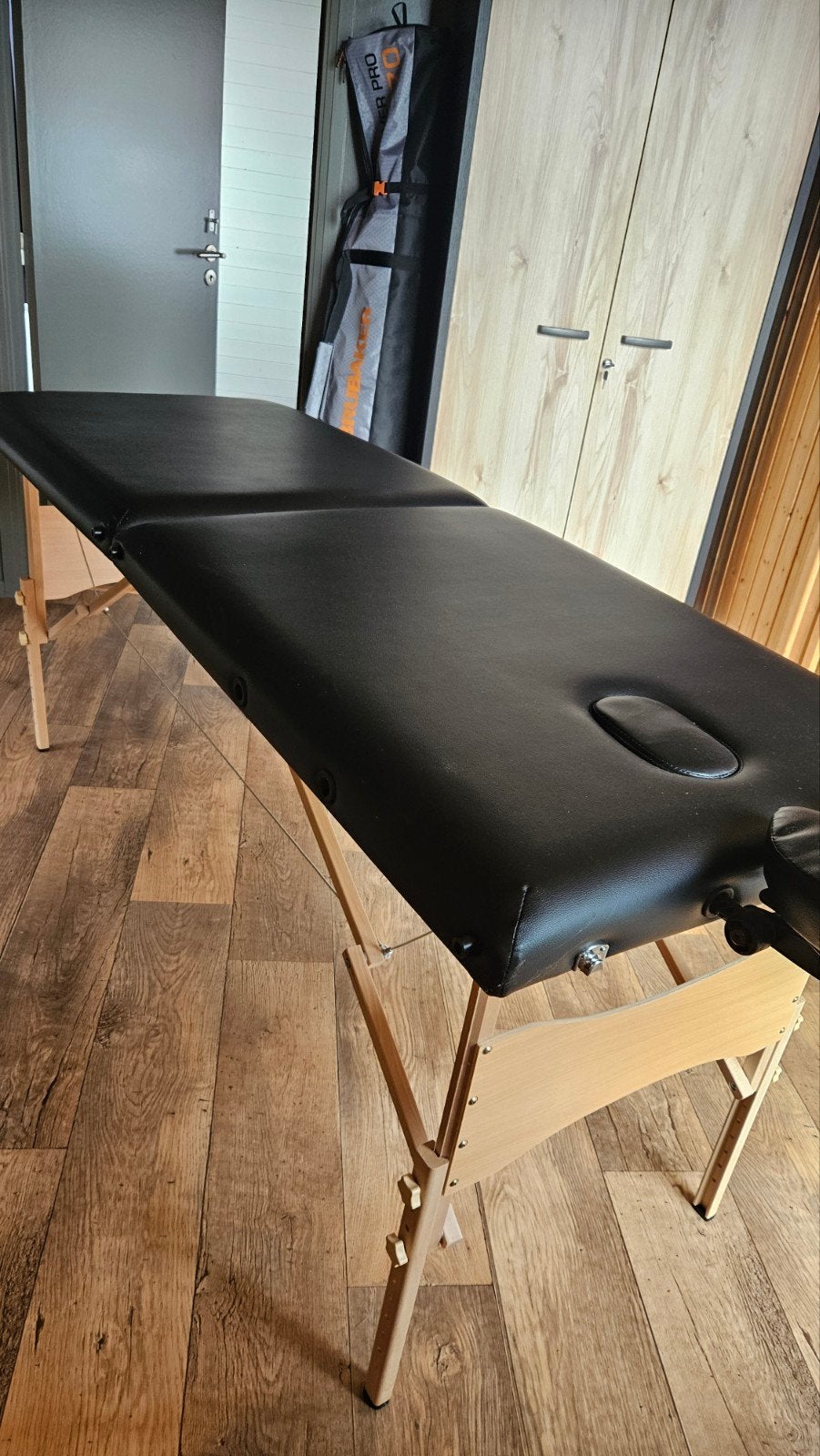 Massage tafel, Enlèvement