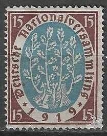 Duitsland 1919/1920 - Yvert 107 - Weimar Republiek (ST), Postzegels en Munten, Verzenden, Gestempeld