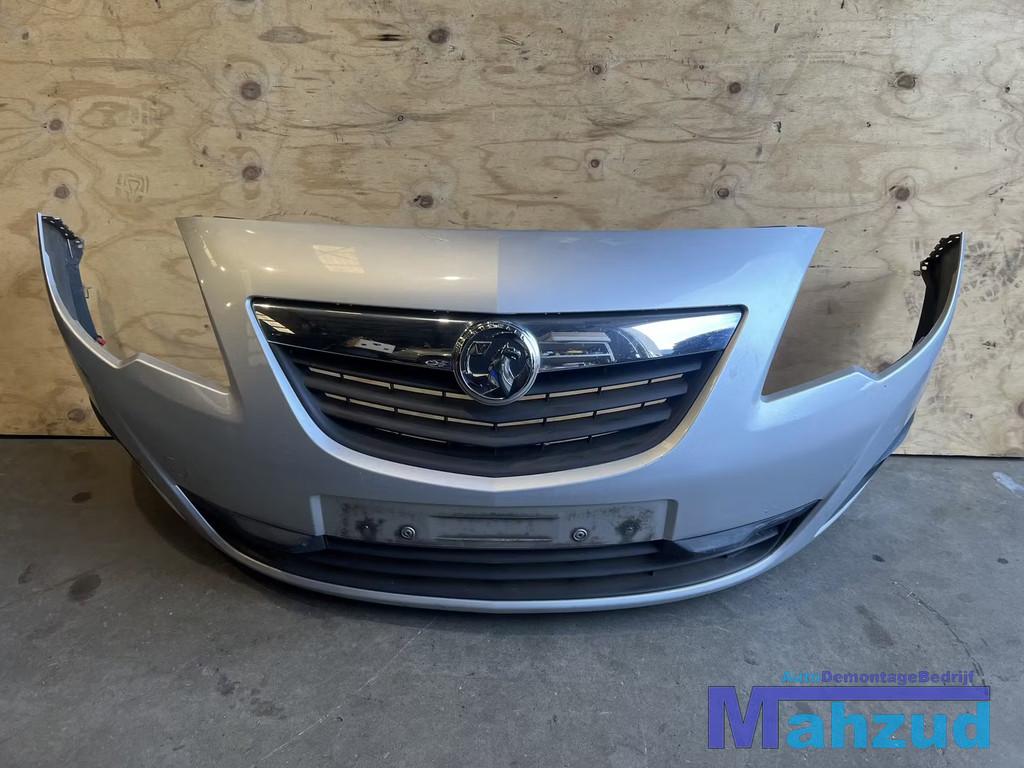 OPEL MERIVA B Z157 Zilver voorbumper 2011-2017, Auto-onderdelen, Carrosserie, Bumper, Opel, Voor, Gebruikt