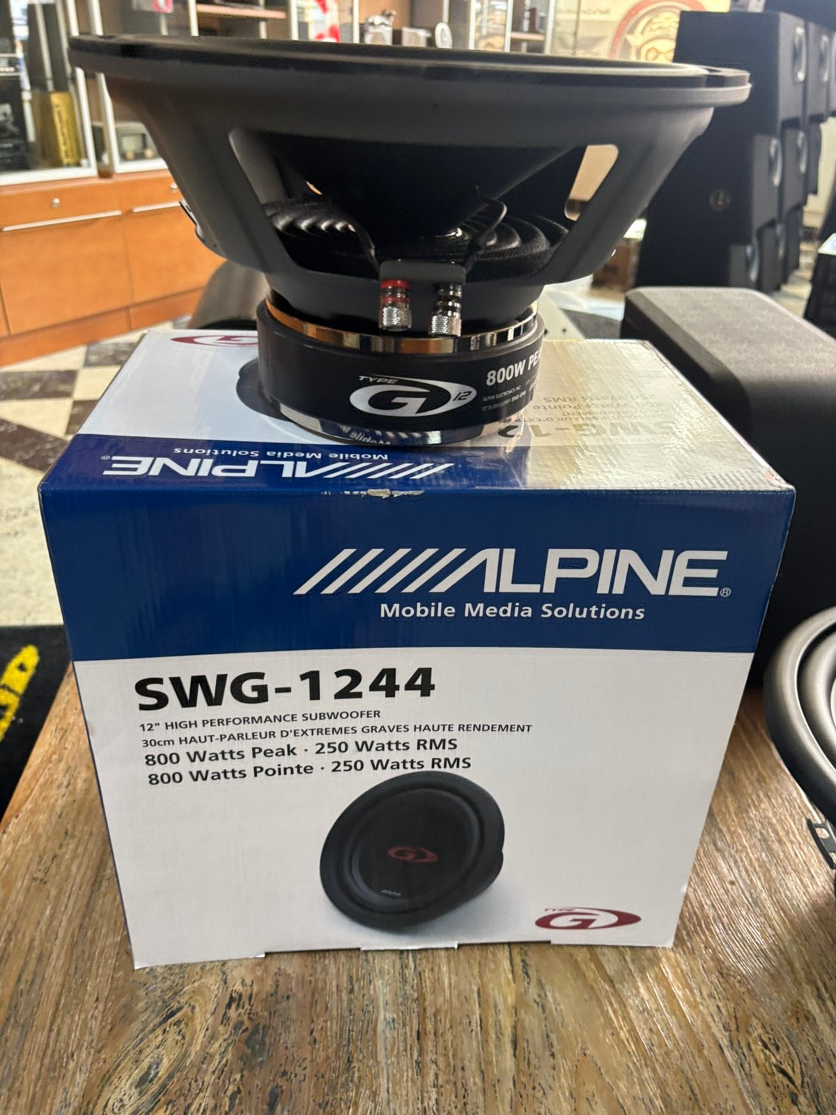 Caisson de basses Alpine SWG-1244, Enlèvement ou Envoi, Neuf