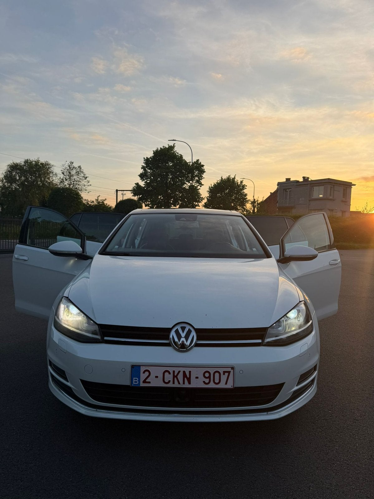 Golf 7, Auto's, Euro 5, Zetelverwarming, Zwart, Wit