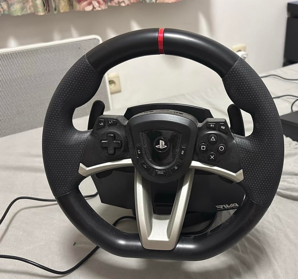 Hori Apex Racing Wheel met pedalen, Games en Spelcomputers, Ophalen of Verzenden, Zo goed als nieuw