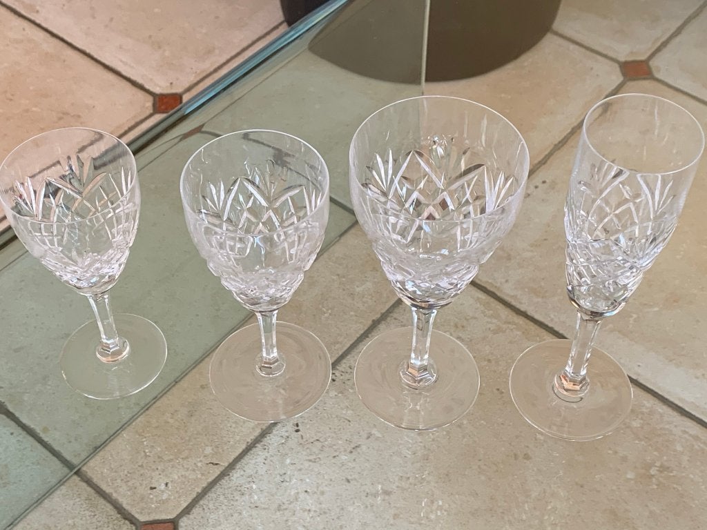 Verres Val St Lambert (23 verres), Antiquités & Art, Enlèvement
