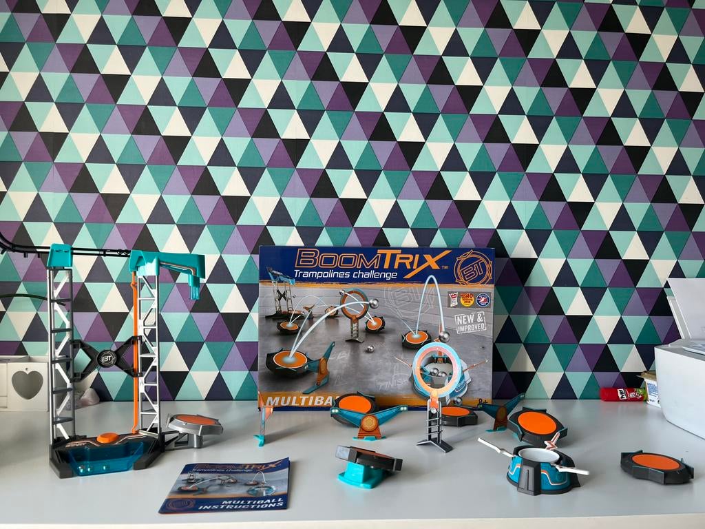 Trampolines BoomTrix Challenge Multiball, Enlèvement, Comme neuf, Construction
