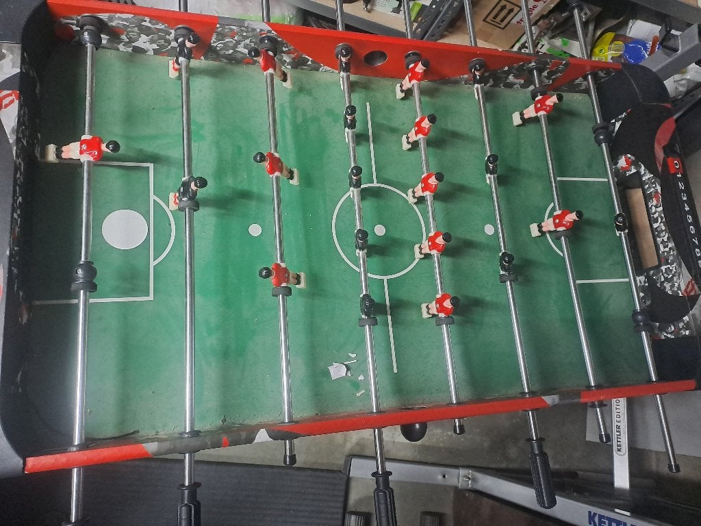 Speeltafel voetbaltafel snookertafel, Enlèvement, Comme neuf